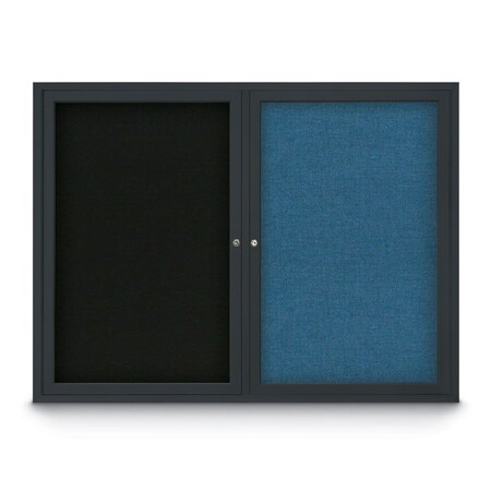 United Visual Products Corkboard, Apricot/Satin, 36" x 36" UV436H-SATIN-APRICOT